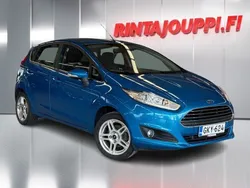 Sininen Käytetty 2013 Ford Fiesta Titanium Viistoperä | 5 900 € (Hieman kallis)