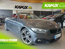 Hopea / harmaa Käytetty 2014 BMW 420 Comfort Edition Avoauto | 24 900 €