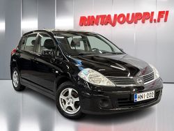 Musta Käytetty 2008 Nissan Tiida Visia Viistoperä | 5 470 €