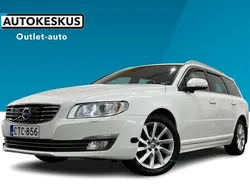Valkoinen Käytetty 2015 Volvo V70 Business Edition Farmari | 9 900 € (Supertarjous)