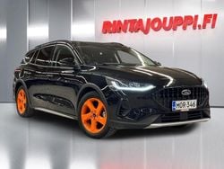 Musta Käytetty 2022 Ford Focus Active Farmari | 14 800 € (Perustarjous)