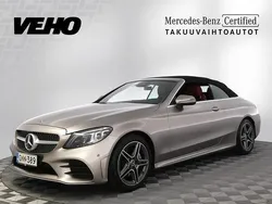 Harmaa Käytetty 2020 Mercedes C200 AMG Avoauto | 44 900 € (Hieman kallis)