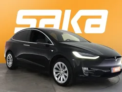 Musta Käytetty 2020 Tesla Model X Long Range Katumaasturi | 51 400 € (Hyvä tarjous)