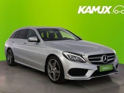 Hopea / harmaa Käytetty 2015 Mercedes C200 Premium Farmari | 20 890 € (Perustarjous)