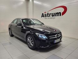 Musta Käytetty 2017 Mercedes C180 Avantgarde Sedan | 19 800 € (Hieman kallis)