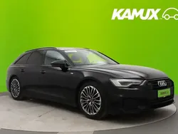 Musta Käytetty 2021 Audi A6 S-Line Farmari | 36 400 € (Supertarjous)