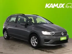 Hopea / harmaa Käytetty 2017 VW Golf Sportsvan Comfortline Tila-auto | 12 400 € (Perustarjous)