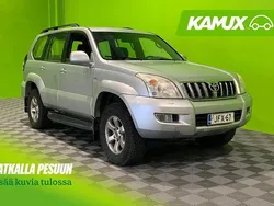 Hopea / harmaa Käytetty 2003 Toyota Land Cruiser Katumaasturi | 13 490 € (Kallis)