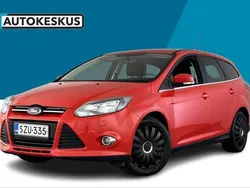 Punainen Käytetty 2014 Ford Focus Titanium Farmari | 7 890 € (Perustarjous)