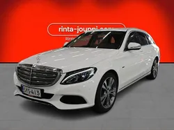 Valkoinen Käytetty 2017 Mercedes C350e Business Farmari | 16 980 € (Supertarjous)