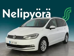 Valkoinen Käytetty 2018 VW Touran Comfortline Tila-auto | 18 900 € (Perustarjous)