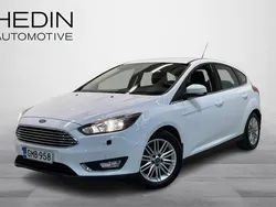 Valkoinen Käytetty 2016 Ford Focus Titanium Viistoperä | 9 190 € (Perustarjous)