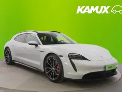 Hopea / harmaa Käytetty 2022 Porsche Taycan 4S Sport Turismo Sedan | 76 900 €