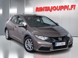 Ruskea Käytetty 2014 Honda Civic Comfort Viistoperä | 6 650 € (Hyvä tarjous)