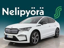 Valkoinen Käytetty 2023 Skoda Enyaq iV SportLine Katumaasturi | 37 950 € (Hieman kallis)