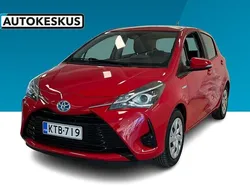 Punainen Käytetty 2018 Toyota Yaris Hybrid Active Viistoperä | 14 290 € (Perustarjous)