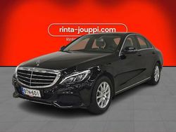 Musta Käytetty 2016 Mercedes C200 Business Sedan | 22 900 € (Kallis)