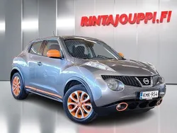 Harmaa Käytetty 2014 Nissan Juke Acenta Katumaasturi | 10 400 € (Perustarjous)