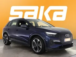 Sininen Käytetty 2022 Audi Q4 e-tron Advanced Katumaasturi | 38 800 € (Hyvä tarjous)