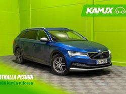 Sininen Käytetty 2021 Skoda Superb Farmari | 28 880 € (Kallis)