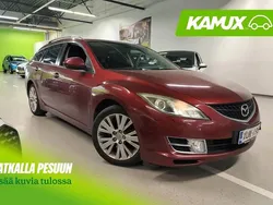 Punainen Käytetty 2008 Mazda 6 Inclusive Farmari | 4 390 € (Hieman kallis)
