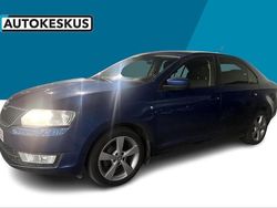 Sininen Käytetty 2015 Skoda Rapid Elegance Sedan | 8 990 € (Hyvä tarjous)