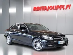 Musta Käytetty 2011 Mercedes C250 Business Sedan | 10 480 € (Hyvä tarjous)