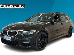 Musta Käytetty 2021 BMW 330e M Sport Farmari | 33 890 € (Hieman kallis)
