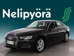 Musta Käytetty 2016 Audi A4 Business Sedan | 18 650 € (Supertarjous)