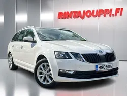 Valkoinen Käytetty 2018 Skoda Octavia Ambition Farmari | 14 800 € (Perustarjous)
