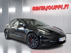 Käytetty 2021 Tesla Model 3 Performance Sedan | 29 890 € (Perustarjous)