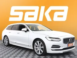 Valkoinen Käytetty 2017 Volvo V90 Business Edition Farmari | 28 900 € (Hyvä tarjous)