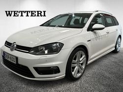 Valkoinen Käytetty 2016 VW Golf VII LOUNGE Farmari | 9 900 € (Hyvä tarjous)