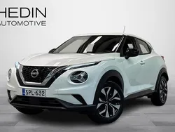 Valkoinen Käytetty 2023 Nissan Juke Acenta Katumaasturi | 21 490 € (Perustarjous)