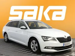 Valkoinen Käytetty 2017 Skoda Superb Style Farmari | 17 400 € (Supertarjous)