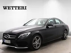 Musta Käytetty 2017 Mercedes C220 AMG Sedan | 19 900 € (Perustarjous)