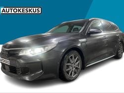 Harmaa Käytetty 2017 Kia Optima Hybrid Premium Sedan | 12 990 € (Perustarjous)