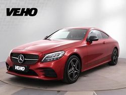 Punainen Käytetty 2019 Mercedes C200 AMG Coupe - kaksiovinen | 27 900 € (Hieman kallis)