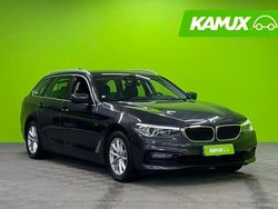 Hopea / harmaa Käytetty 2017 BMW 520 Sport Line Farmari | 25 980 € (Kallis)