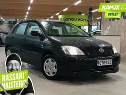 Musta Käytetty 2004 Toyota Corolla Sedan | 2 000 € (Supertarjous)