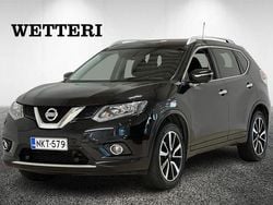 Musta Käytetty 2017 Nissan X-Trail 360º Katumaasturi | 8 800 € (Hyvä tarjous)
