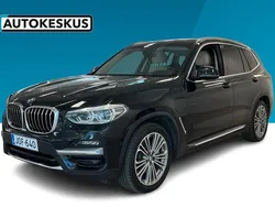 Musta Käytetty 2020 BMW X3 Luxury Line Katumaasturi | 29 890 € (Hyvä tarjous)