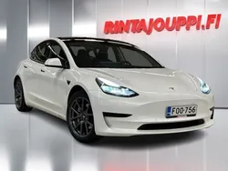 Valkoinen Käytetty 2021 Tesla Model 3 Standard Range Plus Sedan | 22 150 € (Hyvä tarjous)