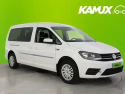 Valkoinen Käytetty 2019 VW Caddy Maxi Trendline Tila-auto | 18 990 € (Hieman kallis)