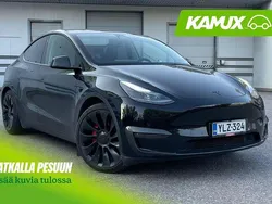 Musta Käytetty 2022 Tesla Model Y Performance Katumaasturi | 40 700 € (Perustarjous)