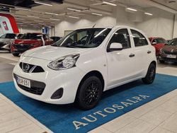 Valkoinen Käytetty 2015 Nissan Micra Visia Viistoperä | 6 700 € (Perustarjous)