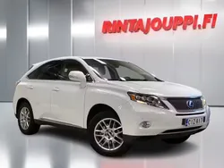 Valkoinen Käytetty 2010 Lexus RX450h Executive Line Katumaasturi | 12 980 € (Perustarjous)