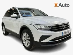 Valkoinen Käytetty 2021 VW Tiguan Katumaasturi | 27 450 € (Perustarjous)
