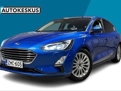 Sininen Käytetty 2018 Ford Focus Titanium Viistoperä | 13 190 € (Perustarjous)