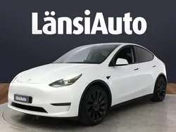 Valkoinen Käytetty 2023 Tesla Model Y Performance Katumaasturi | 39 780 € (Perustarjous)